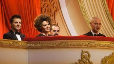 «Он еще не президент. Она уже жена Медведчука»: Скабеева высмеяла фото молодого Зеленского