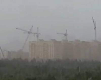 "Экс-Кран" грозит административная ответственность за падение башенных кранов на стройплощадке в Тюмени