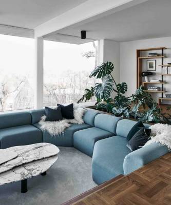 Двухэтажная вилла в Швеции для семьи дизайнеров