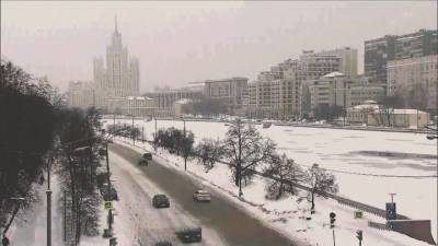 Вести. Мертвый трафик: мощный снегопад и ледяной дождь остановят Москву