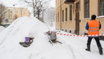 В Петербурге возбудили почти 100 дел из-за проблем с уборкой снега