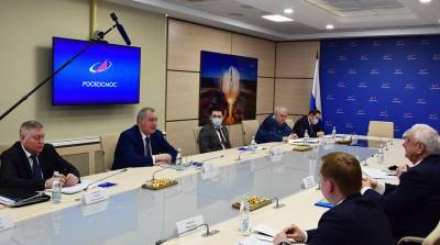 Связь, инфраструктура, транспорт - Мясникович и Рогозин обсудили применение космической межгоспрограммы