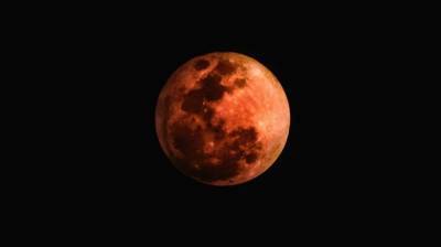 Астрономы перечислили даты, в которые можно увидеть Красную Луну