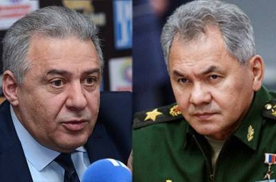 Министры обороны Армении и России обсудили внутриполитическую ситуацию в республике