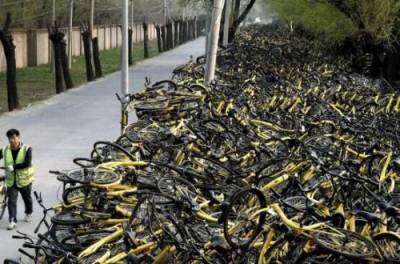 Почему в Китае начали массово отказываться от велосипедов