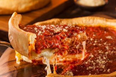 Чикагская пицца – Deep-Dish Pizza рецепт американской кухни