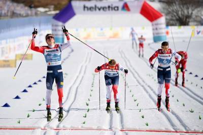 Лыжи. ЧМ-2021: Первый блин комом, или как Большунов уступил лидерство норвежцам на последнем подъёме и остался без медалей