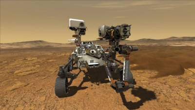 Российско-европейский спутник Марса снял место посадки ровера Perseverance