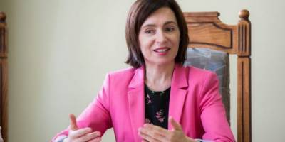 Санду намерена добиться досрочных выборов парламента Молдавии