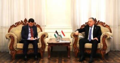 Таджикистан и Палестина обсудили вопросы двустороннего взаимовыгодного сотрудничества