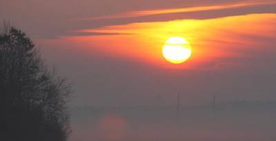 Оранжевый уровень опасности объявлен в Беларуси в ночь на 25 февраля из-за тумана