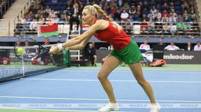 Белорусская теннисистка Ольга Говорцова проиграла в 1/8 финала турнира в США