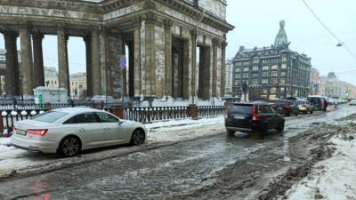 За полмесяца с улиц Санкт-Петербурга планируют вывезти весь снег