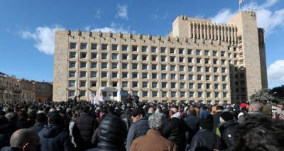 Оппозиция готовится к масштабной акции протеста в Тбилиси