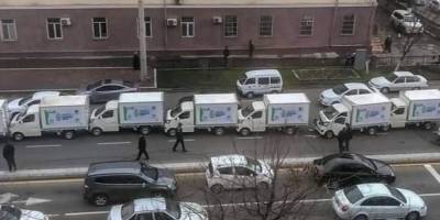 Переданные Узбекистану машины для перевозки вакцин в первый же день попали в массовое ДТП