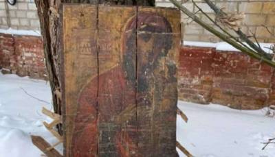 На Черниговщине нашли древние иконы
