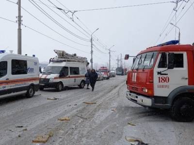 Разрушения от взрыва в Нижнем Новгороде показали с высоты (видео)