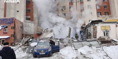Взрыв в Нижнем Новгороде 26.02.2021 - под завалами находятся две женщины, видео момента ЧП и с высоты - ТЕЛЕГРАФ