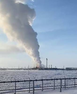 На Ямале — большой пожар на месторождении «Газпрома»