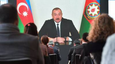 Алиев оценил как нулевые риски возобновления конфликта в Карабахе