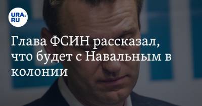 Глава ФСИН рассказал, что будет с Навальным в колонии