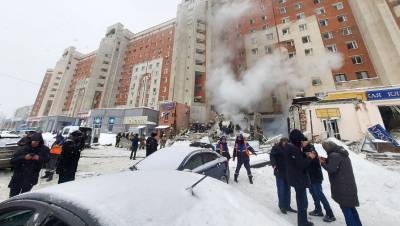 В Нижнем Новгороде спасатели вытащили всех людей из-под завалов после взрыва газа