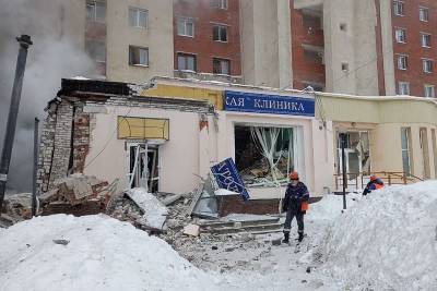 Момент взрыва, уничтожившего суши-маркет в Нижнем Новгороде, попал на видео