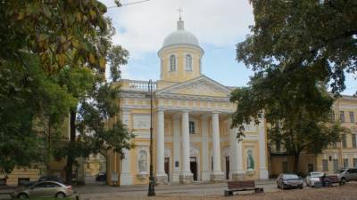 На Васильевском острове пройдет реставрация статуи апостола Петра лютеранской церкви св. Екатерины