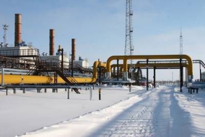 Пожар остановил добычу газа на месторождении «Газпрома» на Ямале