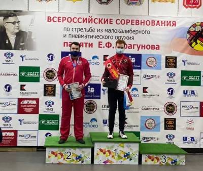 Глазовчане выиграли пять медалей во Всероссийских соревнованиях по пулевой стрельбе