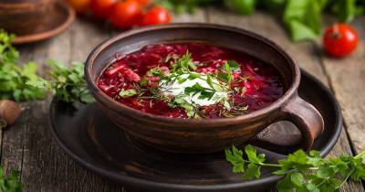 Украинский борщ попал в рейтинг лучших супов по версии CNN