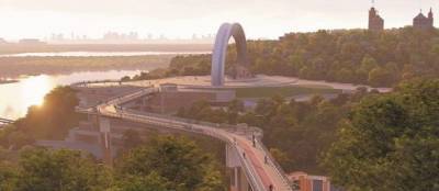Россиянину не разрешили построить ТРЦ под стеклянным "мостом Кличко"