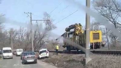 "Поворотник не включил": на Закарпатье полицейские остановили поезд