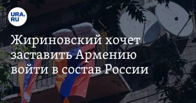 Жириновский хочет заставить Армению войти в состав России