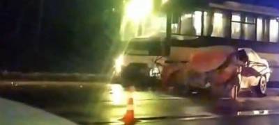 Пассажирский автобус "Петрозаводск-Петербург" попал в ДТП, есть погибший (ФОТО)
