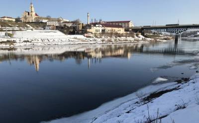 Несмотря на снежную зиму, уровень воды в Немане ниже, чем в прошлом году - grodnonews.by