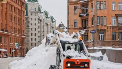 Бондаренко не понравилась уборка снега на 60 улицах Петербурга