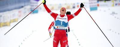 Российский лыжник Большунов стал чемпионом мира