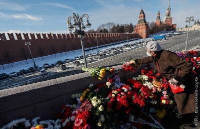 В Москве прошла акция памяти Бориса Немцова