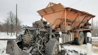 Смертельное ДТП с участием снегоуборочного трактора произошло в Подмосковье