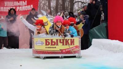 От «Каламбура» до коня Юлия: В Пензенской области прошел фестиваль креативных саней