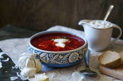 Борщ попал в рейтинг трех лучших супов мира nbsp