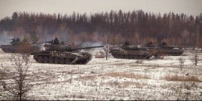 Танковый батальон одной из мехбригад отработал захват ВОП на Добассе – видео - ТЕЛЕГРАФ