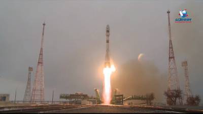 С космодрома Байконур стартовала ракета-носитель «Союз-2.1б»