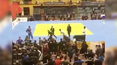 Драка юных дзюдоистов отменяет чемпионат России в Дагестане