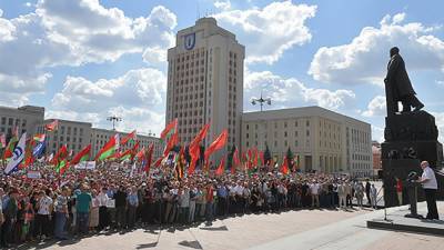 Журналист Шарапов не верит в поддержку лидеров протестов в Белоруссии