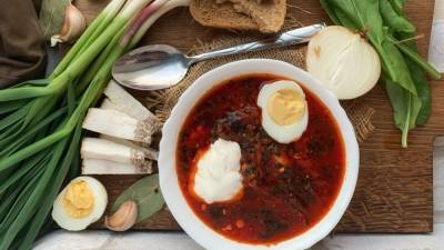 Борщ оказался на третьем месте в рейтинге лучших супов мира