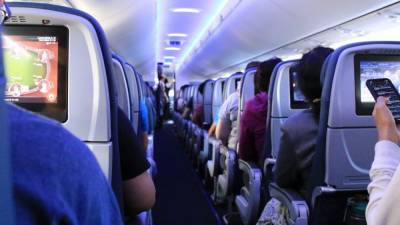 Пассажиры устроили дебош на борту летевшего в Москву самолета