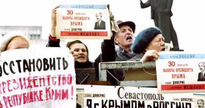 Хроника аннексии. Как с посягательствами на Крым сталкивались поочередно все президенты Украины