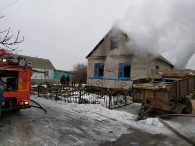Подросток пострадал в пожаре в Липецкой области (фото)